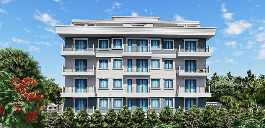 Luxury Duplexes for Sale in a New Project in Alanya Demirtaş