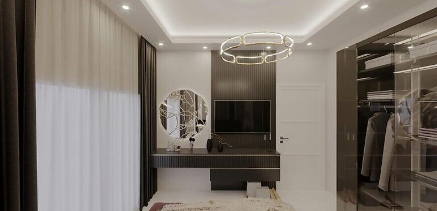 Luxury Duplexes for Sale in a New Project in Mahmutlar, Alanya
