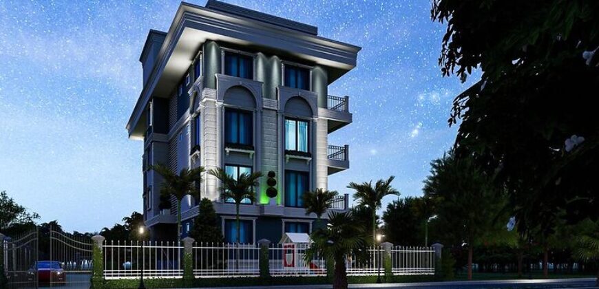 Luxury Apartments for Sale in a New Project in Demirtaş, Alanya